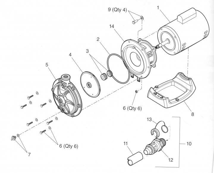 Polaris Pool Cleaner Newer Model Booster Pump / PB460