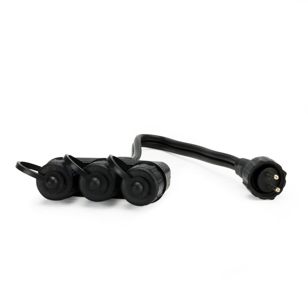 Aquascape 3-Way Splitter For 12V Pond / Landscape Lighting – Low Voltage – 98489