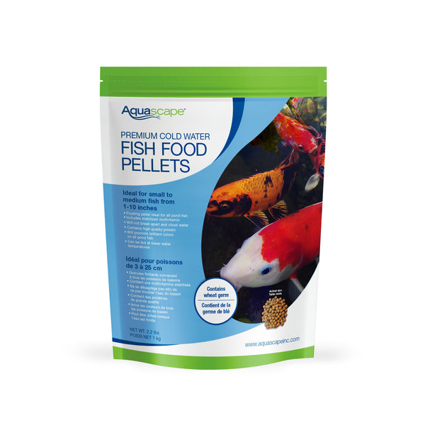 Aquascape Premium Cold Water Fish Food Pellets - 2lb 98871