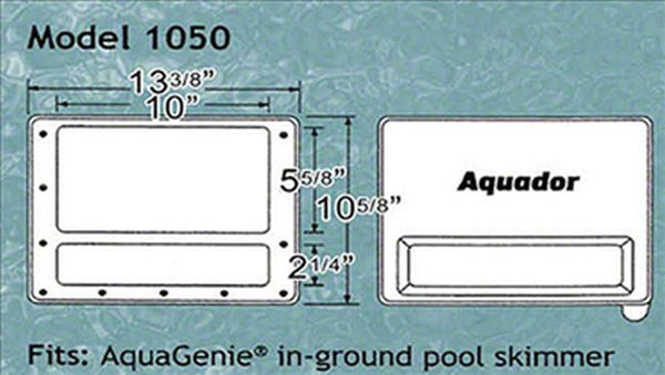 Aquador Lid - AquaGenie Skimmer - Yardandpool.com