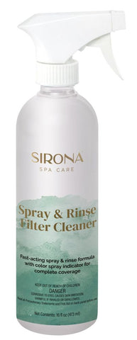 Sirona Spa Care Spray and Rinse Filter Cleaner - 1 pt