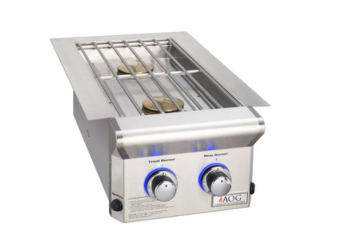 American Outdoor Grill Double Side Burner L-Series - Natural Gas