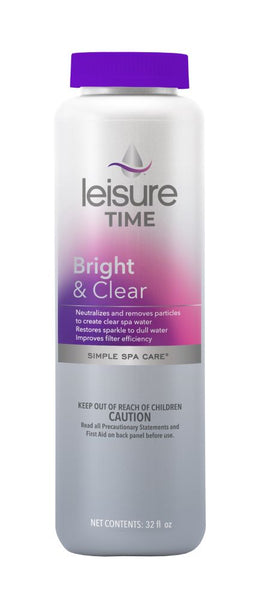 Leisure Time Spa Chemicals - Bright & Clear 1 qt