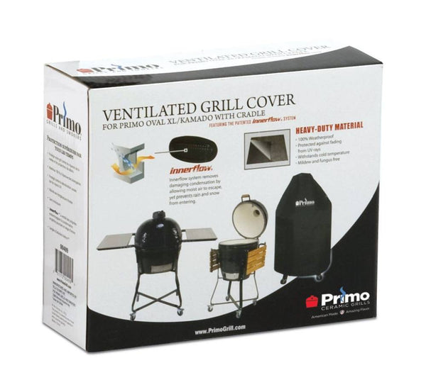 Primo Grill Cover for Oval Large 300 and Oval JR 200 in Counter Top Table - Yardandpool.com