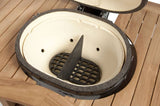 Primo Grills Cast Iron Firebox Divider for Oval Junior 200