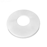 Escutcheon Plate White Abs 1.5" - Yardandpool.com