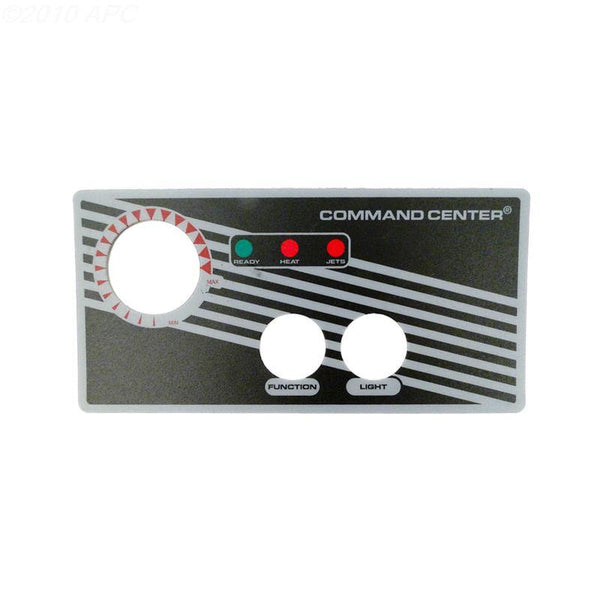 Label For 2 Button Topside Control - Yardandpool.com