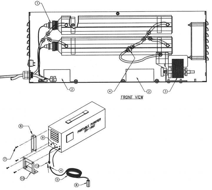 ZO-166T Ozonator