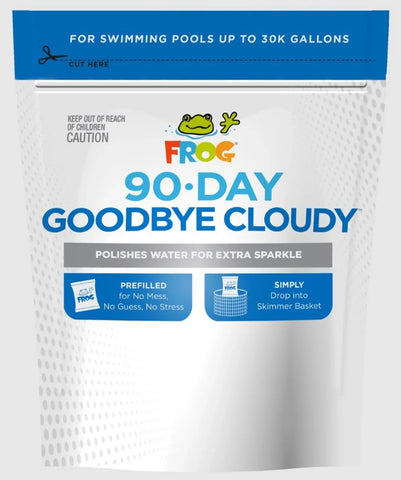 Pool Frog 90 Day GoodBye Cloudy - Up to 30,000 gal