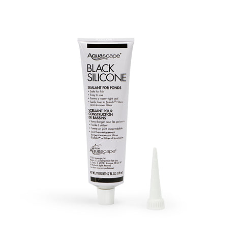 Aquascape Black Silicone Sealant - 4.7 oz Tube 22010