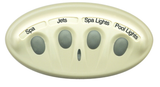 IS4 SPA SIDE REMOTE 4 FUNCTION