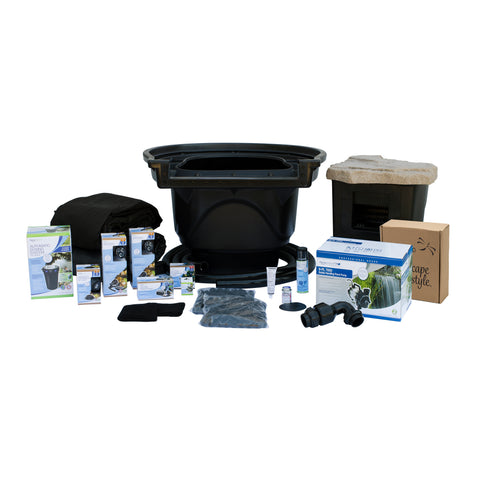 Aquascape Large Pond Kit 21' X 26' With 9-PL 7000 Pond Pump 53037