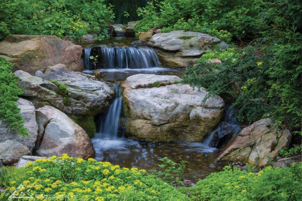 Aquascape Medium Pondless® Waterfall Kit 16' Stream With AquaSurge® 2000-4000 Pond Pump 53039