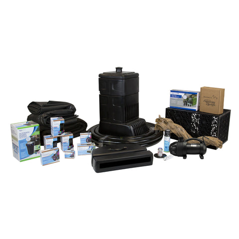 Aquascape Large Deluxe Pondless® Waterfall Kit 26' Stream AquaSurge® 4000-8000 Adjustable Flow Pond Pump 53069