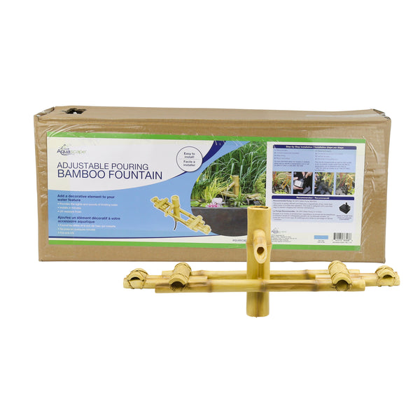 Aquascape Adjustable Pouring Bamboo Fountain 78308