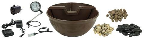 Aquascape AquaGarden Tabletop Fountain Kit - Mocha 78346