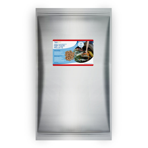 Aquascape Premium Color Enhancing Fish Food Pellets - 22lb 81005