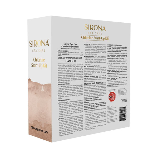 Sirona Spa Care Chlorine - Start Up Kit