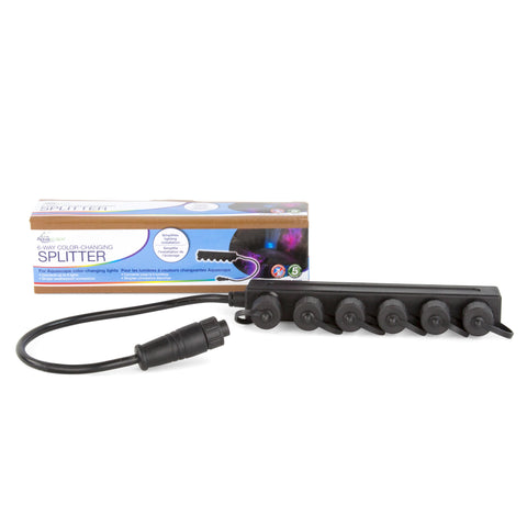 Aquascape Pond and Landscape 6-Way Color-Changing Light Splitter 84068