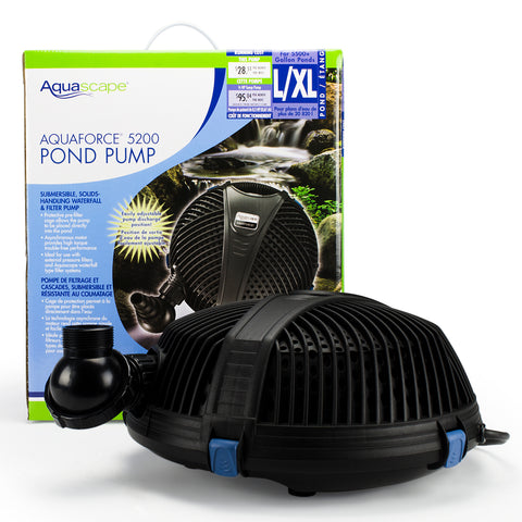 Aquascape AquaForce® 5200 Solids-Handling Pond Pump 91013