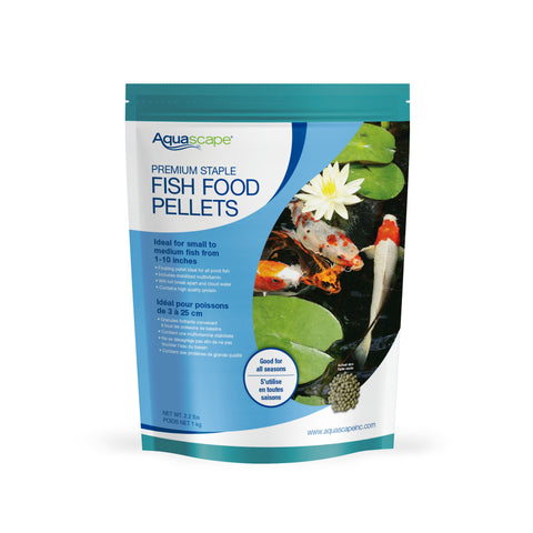 Aquascape Premium Staple Fish Food Pellets - 2lb 98868