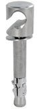 GLI Stainless Steel Wall Anchor w/ Cable Mate Insert - 5/16"