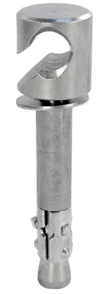 GLI Stainless Steel Wall Anchor w/ Cable Mate Insert - 5/16"