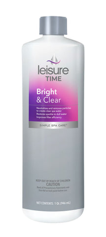 Leisure Time Spa Chemicals - Bright & Clear 1 qt