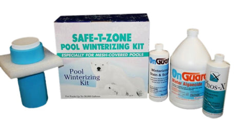 Safe-T-Zone Pool Winterizing Chemical Kit - 30,000 gal