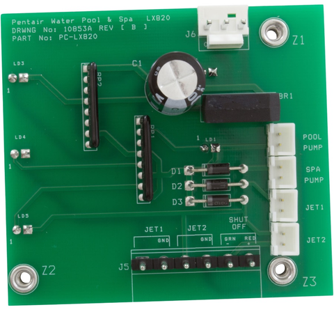 CIRCUIT BOARD FOR LX820 #10853