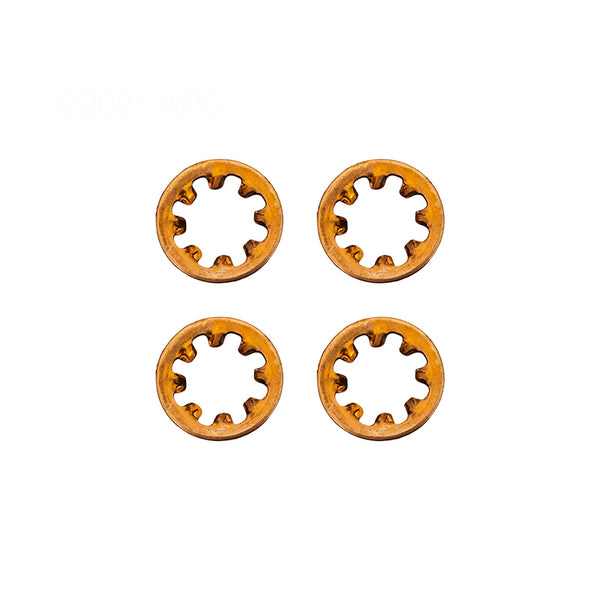 Polaris Lock Washer, Axle Block 4 Pack