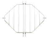 Primo Grills Roaster Drip Pan Rack for Oval JR 200 Grill Stainless Steel - Set of 2