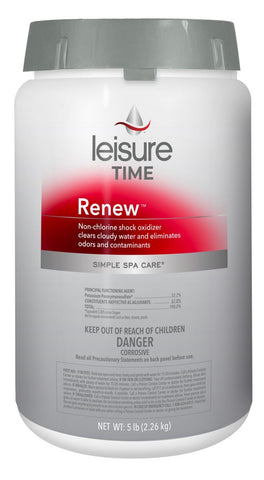 Leisure Time Spa Chemicals - Renew Shock 5 lb