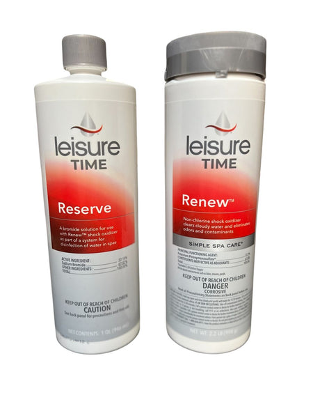 Leisure Time Spa Chemicals - Reserve & Renew System