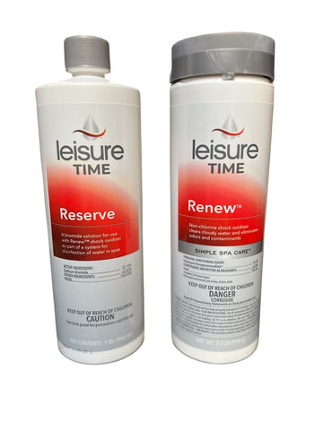 Leisure Time Spa Chemicals - Reserve & Renew System
