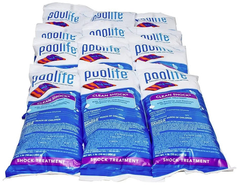 Poolife Clean Shock 1 lb - 12 Pack