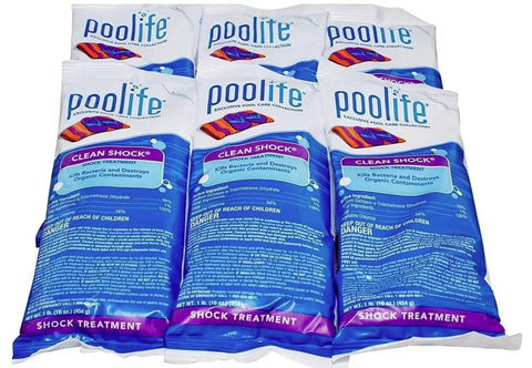 Poolife Clean Shock 1 lb - 6 Pack