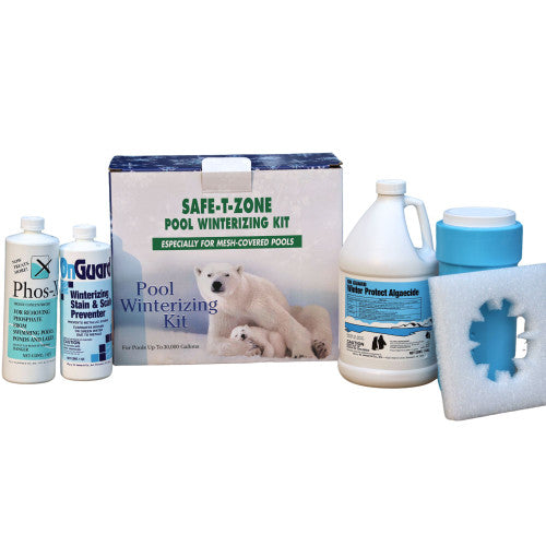 Safe-T-Zone Pool Winterizing Chemical Kit - 30,000 gal