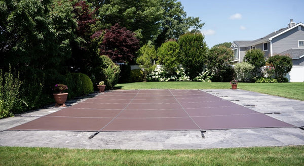 Loop-Loc Ultra-Loc III Solid Safety Cover w/ Pump - 20' x 44' Rectangle