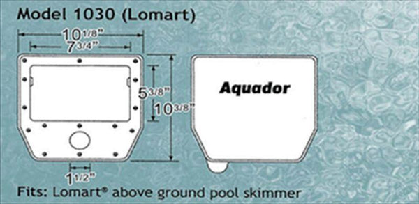 Aquador Lid - Lomart Skimmer - Yardandpool.com