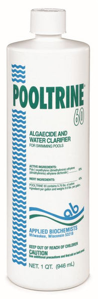 Applied Biochemists Pooltrine 60 Algaecide - 1 qt