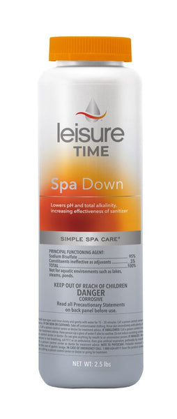 Leisure Time Spa Chemicals - Spa Down 2.5 lb