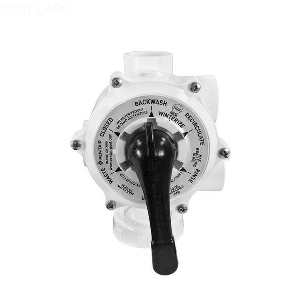 Pentair 261173 Threaded Multiport Valve for Sand and DE Filters 1.5" - Yardandpool.com