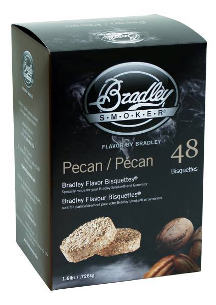 Bradley Smoker Bisquettes 48 Pack - Pecan