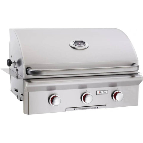 American Outdoor Grill 30" T Series Built-In Natural Gas Grill w/ Rotisserie - Yardandpool.com