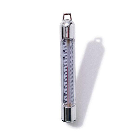 Cast Aluminum Tube Thermometer - Yardandpool.com