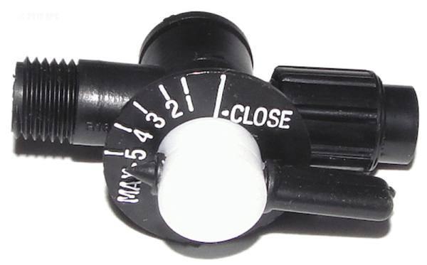 Control valve 1/4" NPT x tube w/compr. nut - Yardandpool.com
