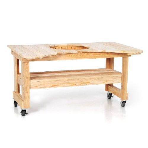 Primo Grills Cypress Table for Round Kamado Grill