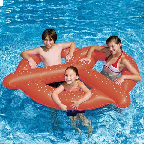 Giant Pretzel Pool Float - Yardandpool.com