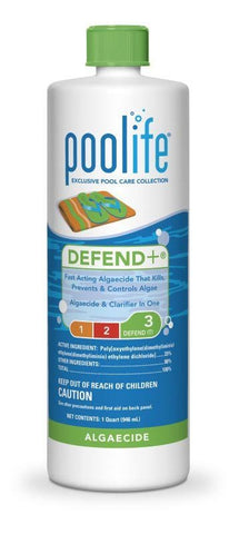 poolife Defend+ Algaecide - 1 qt - Yardandpool.com